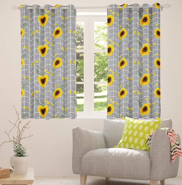 Kain gorden motif kotak-kotak atau bunga-bunga